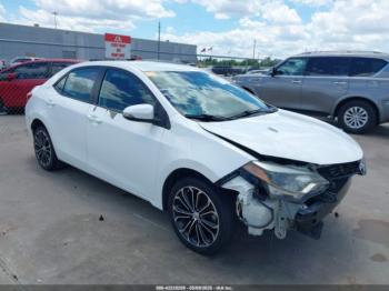  Salvage Toyota Corolla