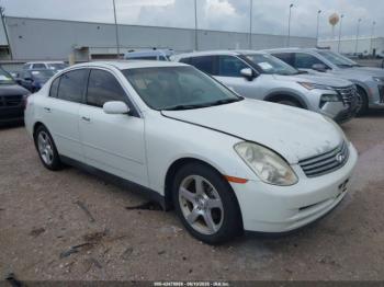  Salvage INFINITI G35