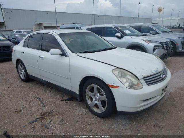  Salvage INFINITI G35