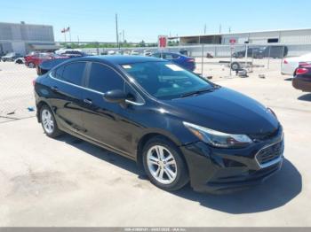  Salvage Chevrolet Cruze