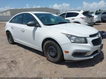  Salvage Chevrolet Cruze
