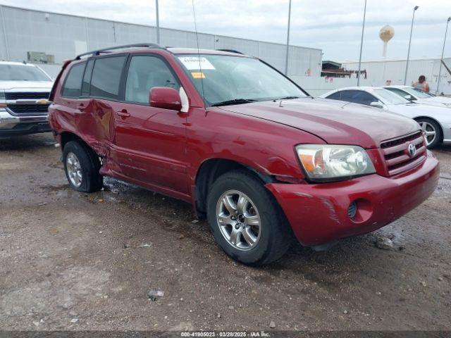  Salvage Toyota Highlander