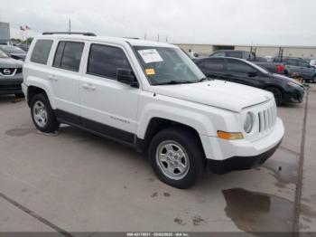  Salvage Jeep Patriot