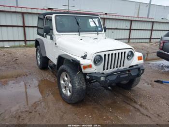  Salvage Jeep Wrangler