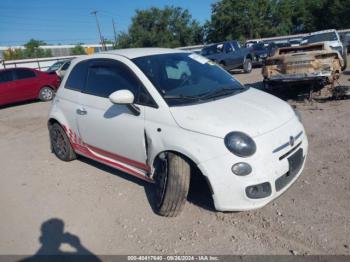  Salvage FIAT 500