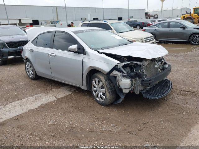  Salvage Toyota Corolla