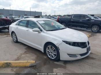  Salvage Lincoln MKZ