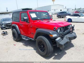  Salvage Jeep Wrangler