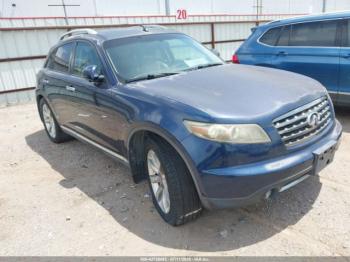  Salvage INFINITI Fx