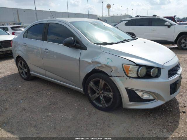  Salvage Chevrolet Sonic