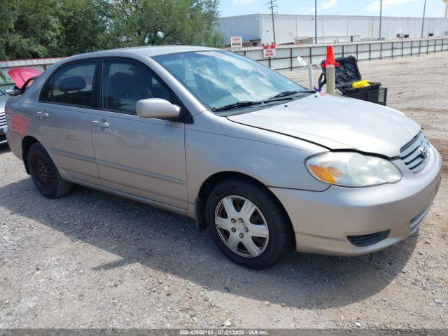  Salvage Toyota Corolla