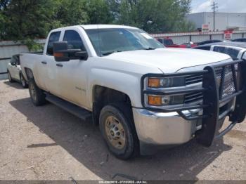  Salvage Chevrolet Silverado 2500