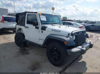  Salvage Jeep Wrangler