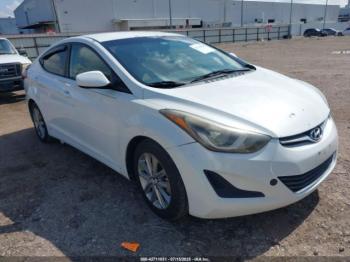  Salvage Hyundai ELANTRA