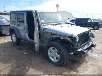  Salvage Jeep Wrangler