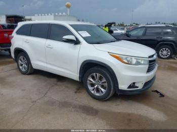  Salvage Toyota Highlander