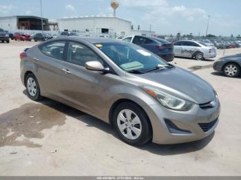  Salvage Hyundai ELANTRA