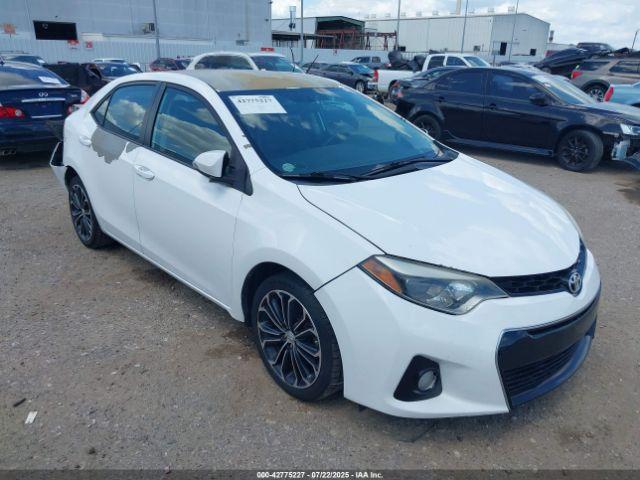  Salvage Toyota Corolla