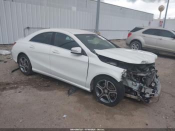  Salvage Mercedes-Benz Cla-class