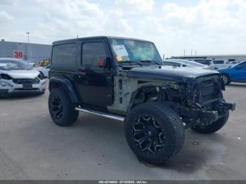  Salvage Jeep Wrangler