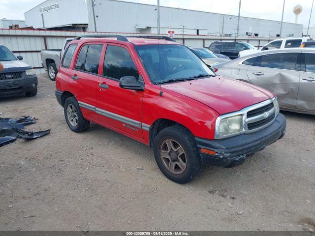  Salvage Chevrolet Tracker