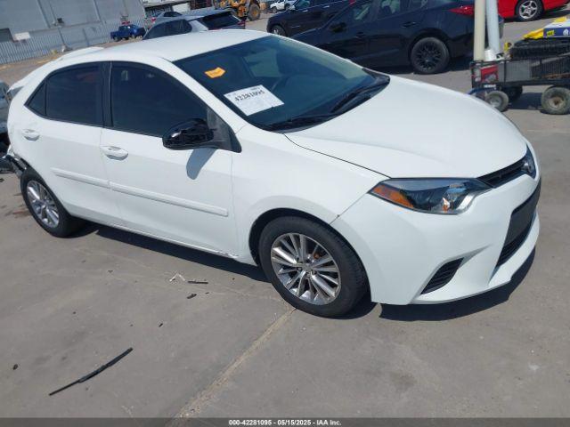  Salvage Toyota Corolla