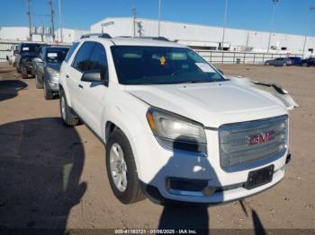  Salvage GMC Acadia