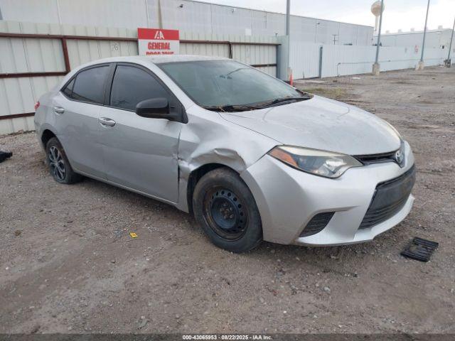  Salvage Toyota Corolla