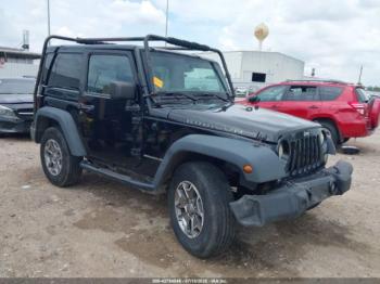  Salvage Jeep Wrangler