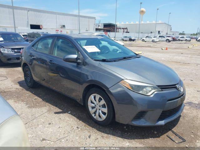  Salvage Toyota Corolla