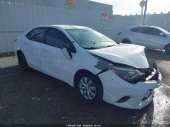  Salvage Toyota Corolla