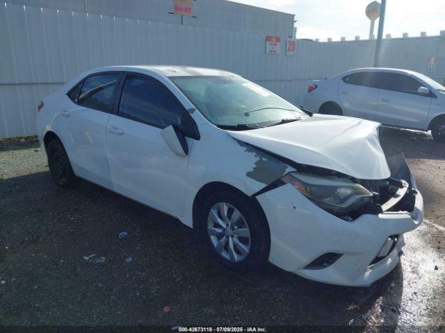  Salvage Toyota Corolla