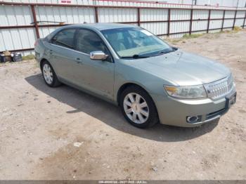  Salvage Lincoln MKZ