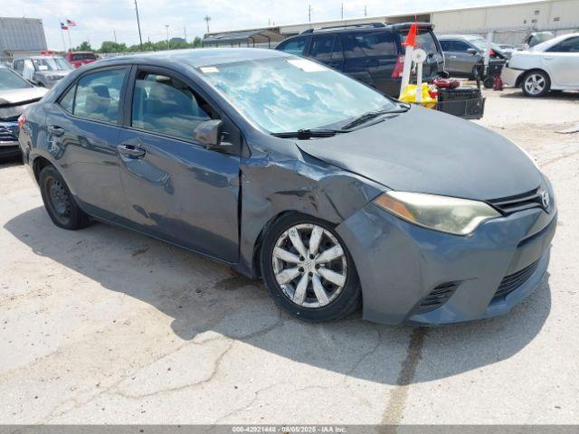  Salvage Toyota Corolla