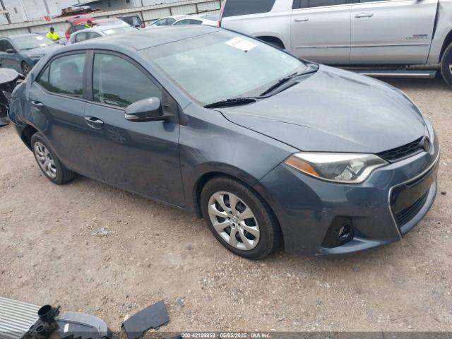  Salvage Toyota Corolla