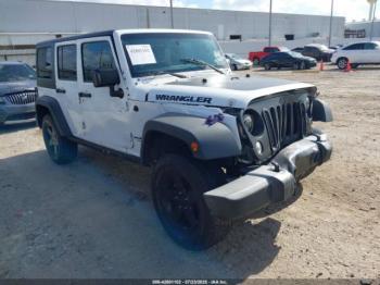  Salvage Jeep Wrangler