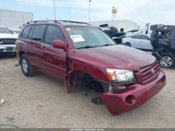  Salvage Toyota Highlander