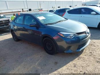  Salvage Toyota Corolla