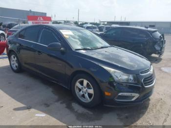  Salvage Chevrolet Cruze