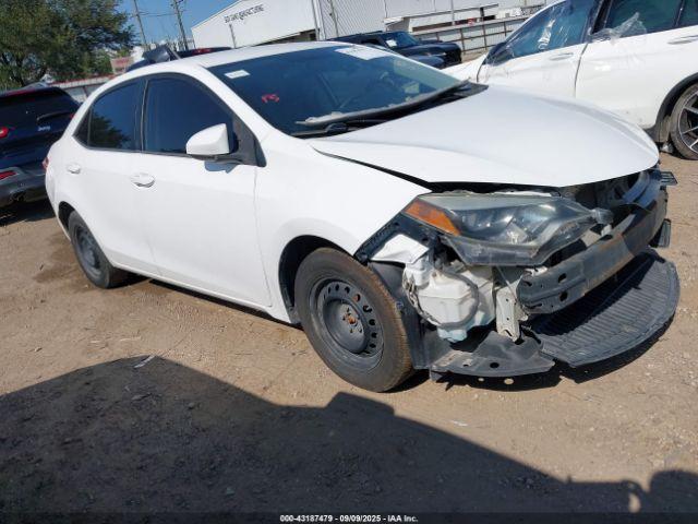  Salvage Toyota Corolla