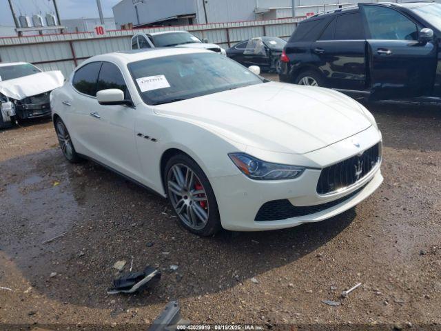  Salvage Maserati Ghibli