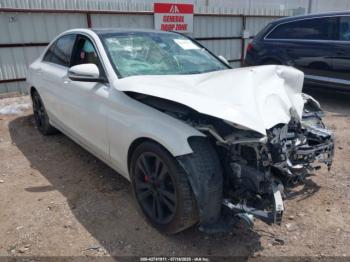  Salvage Mercedes-Benz C-Class