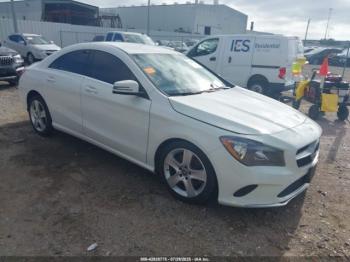  Salvage Mercedes-Benz Cla-class