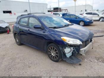  Salvage Toyota Matrix