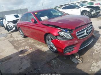  Salvage Mercedes-Benz E-Class