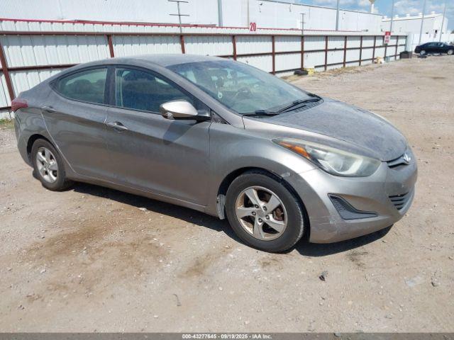  Salvage Hyundai ELANTRA