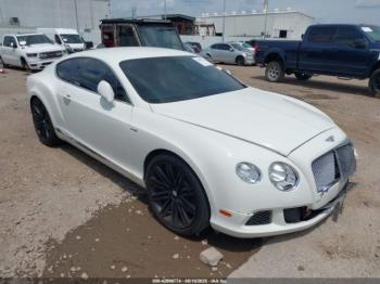  Salvage Bentley Continental Gt