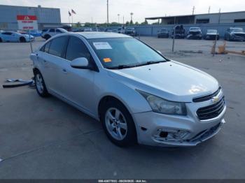  Salvage Chevrolet Cruze