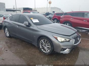  Salvage INFINITI Q50
