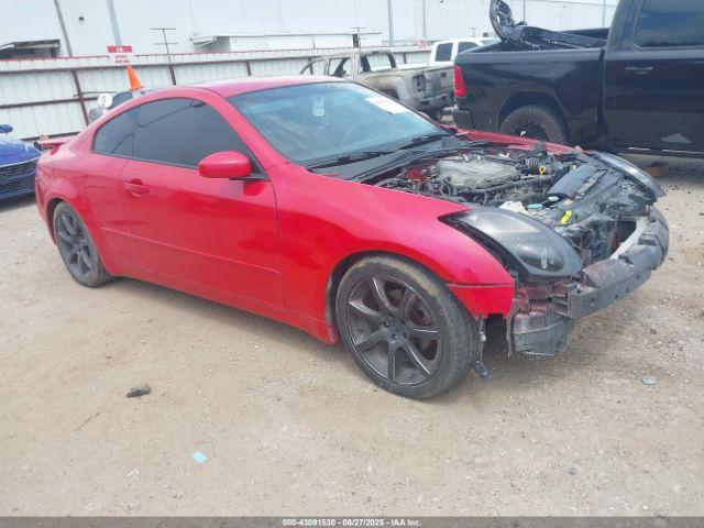  Salvage INFINITI G35